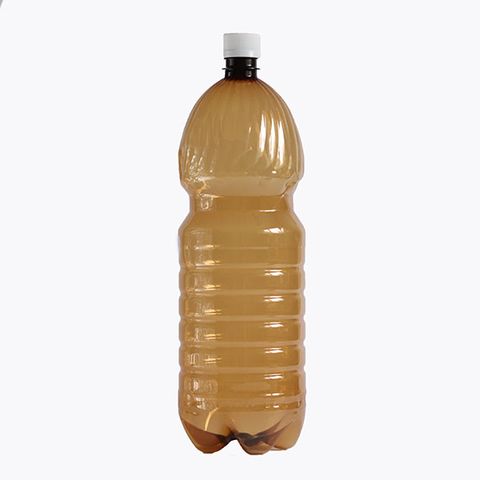 1. ПЭТ Бутылка с крышкой, 2 л (коричневая)